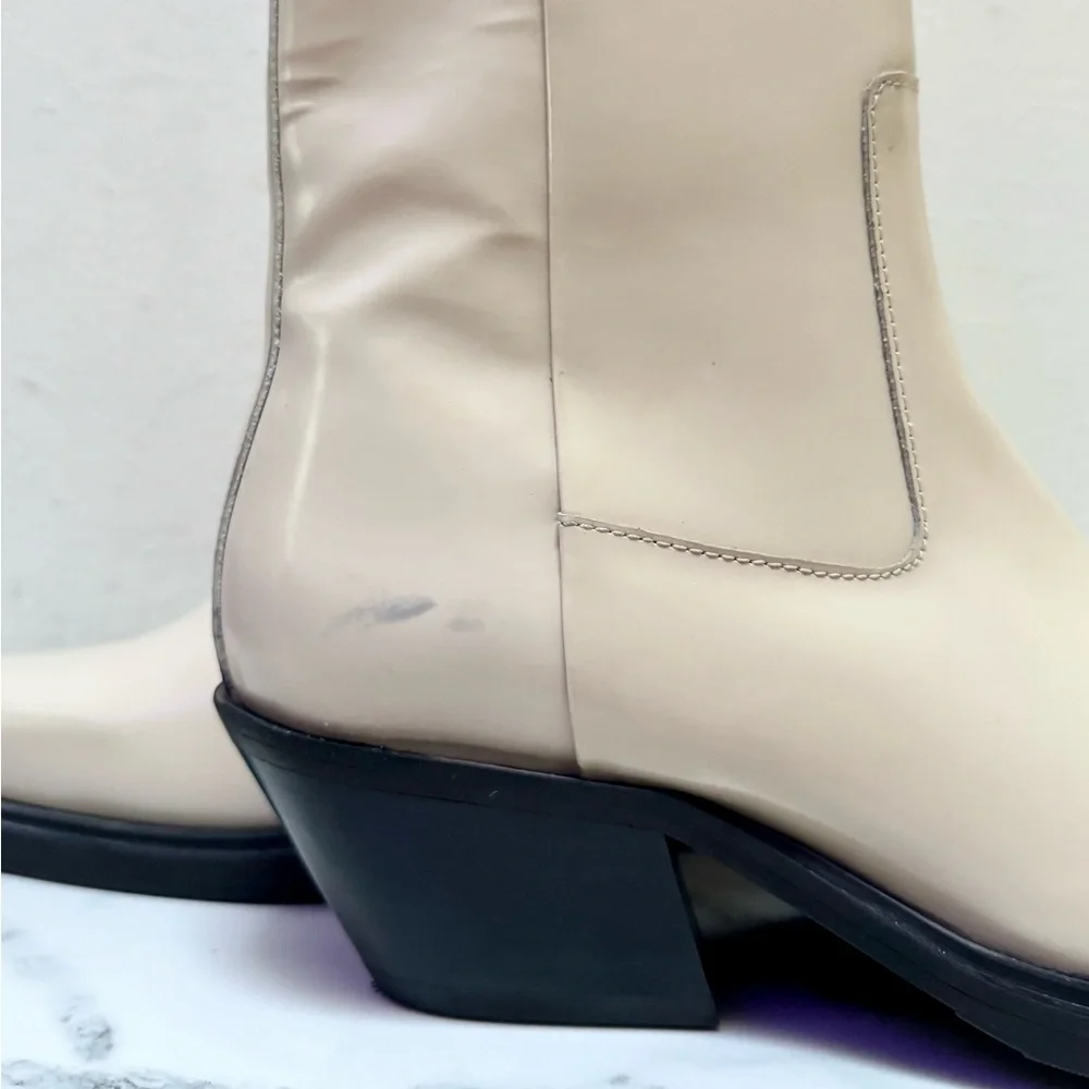 STINE GOYA Leather Gurly 1472 Square Boot